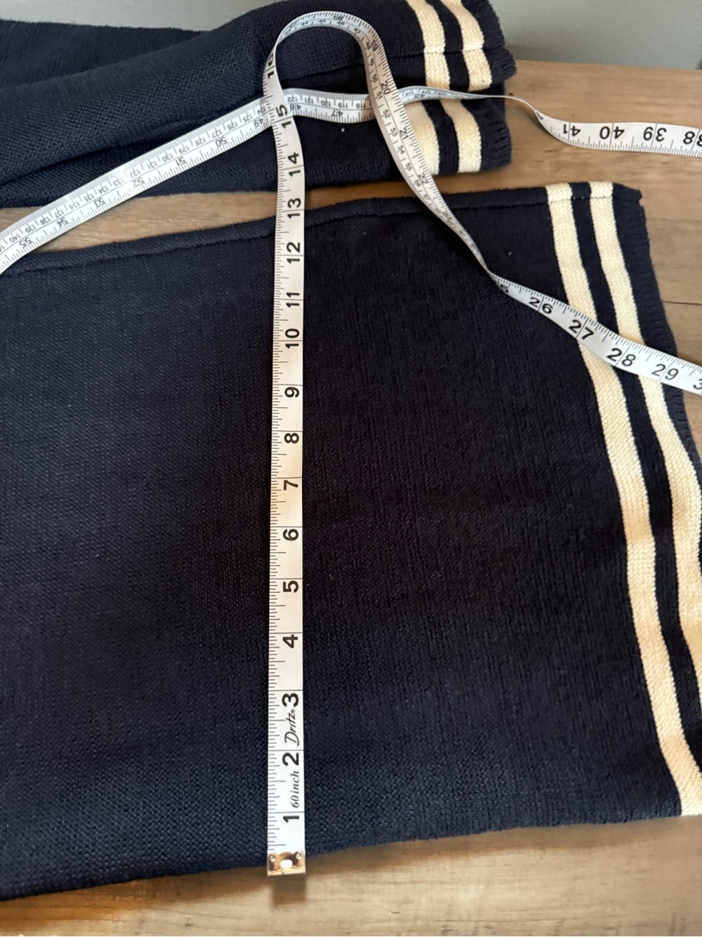 Navy & White Striped Crewneck Sweater Set - Picture 15 of 15